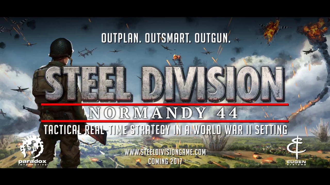 Steel Division Normandy 44 новая стратегия от Paradox Interactive