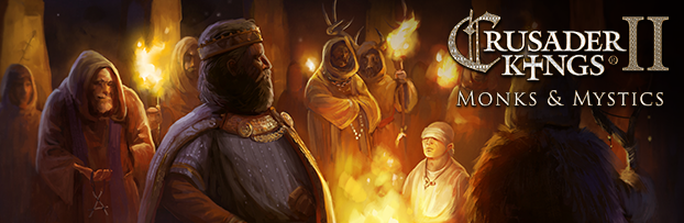 «Monks and Mystics / Монахи и мистики» новое дополнение для « Crusader Kings 2 / Крестоносцы 2»
